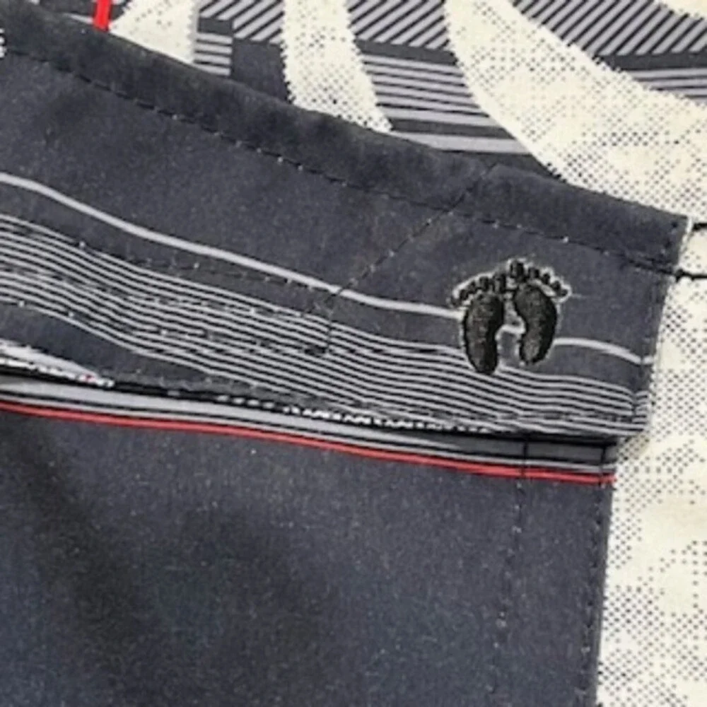 Hang Ten Swim Trunks Mens Large Board‎ Shorts Waist 34